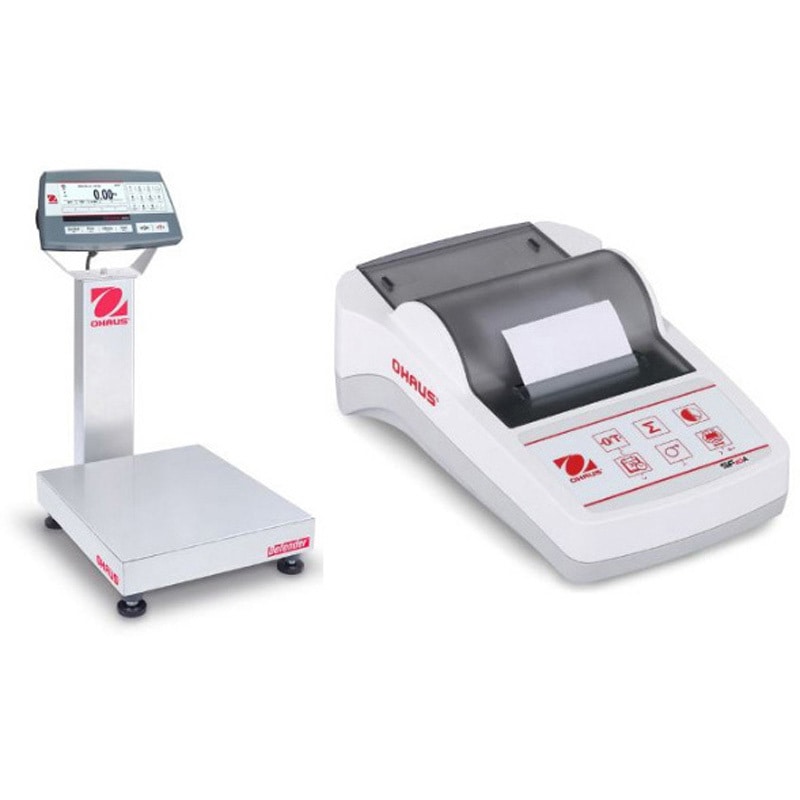 D52P15RTDR1JP+SF40A(英語版一般校正証明書付) 台はかり(ディフェンダー5000シリーズ)+プリンタセット 1セット オーハウス 【通販モノタロウ】