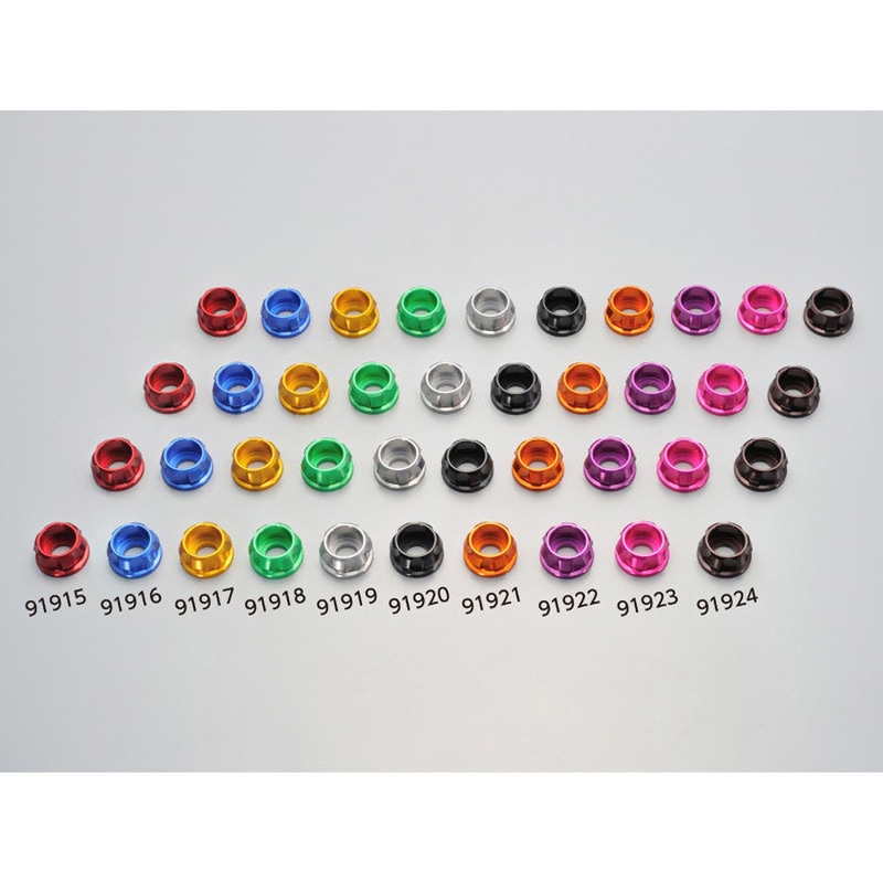 91918 キャップボルトカラーM6 1セット(4個) DAYTONA(デイトナ