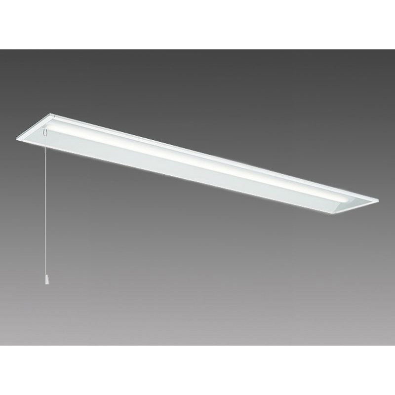 MY-B425432S/DAHTN LEDライトユニット形ベースライト Myシリーズ 40形 埋込形 下面開放タイプ プルスイッチ付 1セット 三菱電機 【通販モノタロウ】