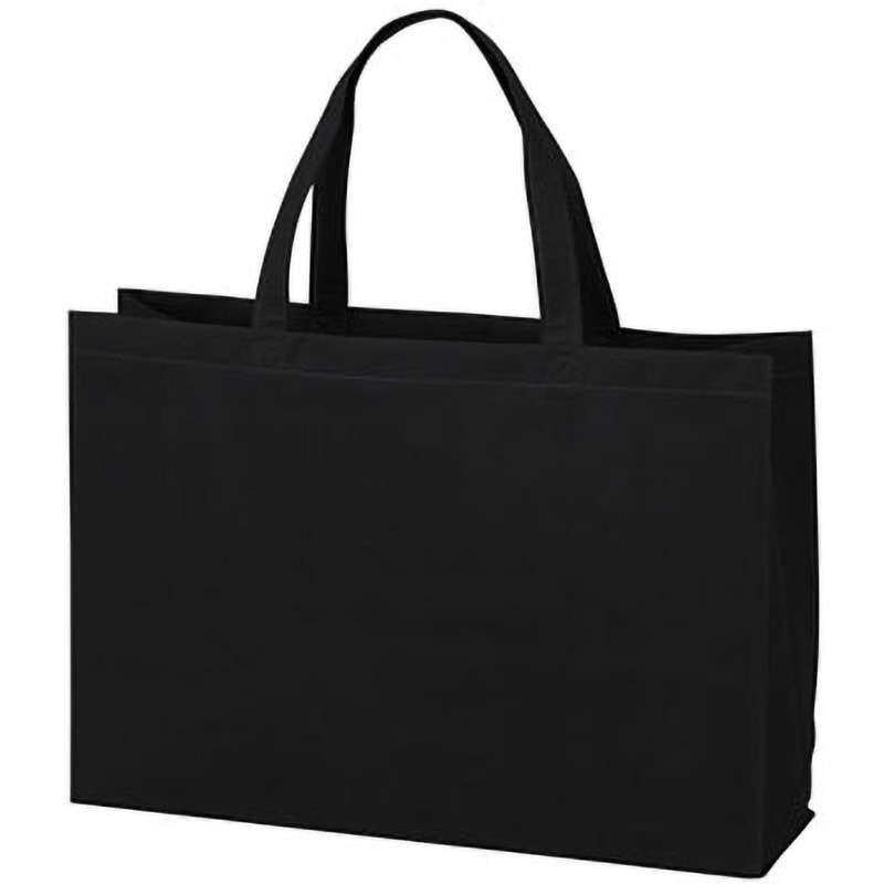 LC400 ベーシックトート75 中 エーワン[不織布] 黒色 中横サイズ 1セット(50枚×2袋) LC400