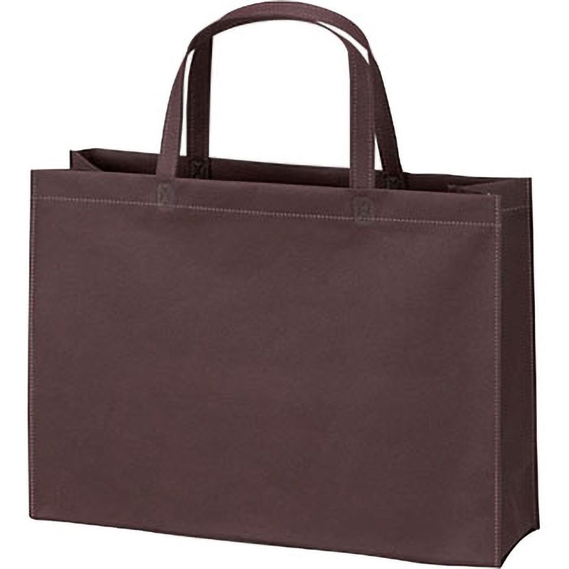 LC480 ベーシックトート75 A4 エーワン[不織布] ダークブラウン色 A4横サイズ 1セット(50枚×4袋) LC480
