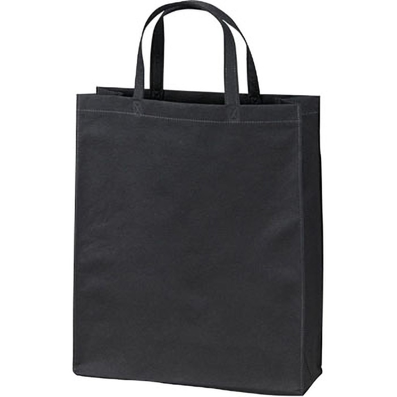 LC490 ベーシックトート75 A4 エーワン[不織布] 黒色 A4縦サイズ 1セット(50枚×4袋) LC490