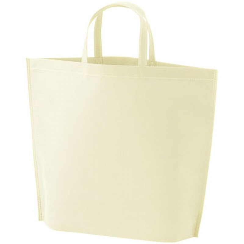 LC731N シンプルトート エーワン[不織布] 生地目付75g 白色 小サイズ 1セット(50枚×4袋) LC731N