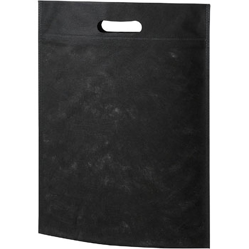 LC911 アドバッグ40 小判抜き (A4縦 マチなし) エーワン[不織布] 黒色  1セット(50枚×8袋) LC911