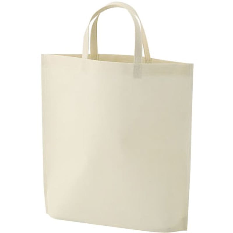 LC930N シンプルトートA4 エーワン[不織布] 生地目付75g 白色 A4縦サイズ 1セット(50枚×4袋) LC930N