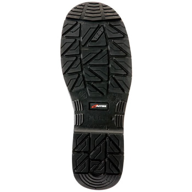 AZ59822-008-22.5 セーフティシューズ 短靴マジックタイプ ネイビー