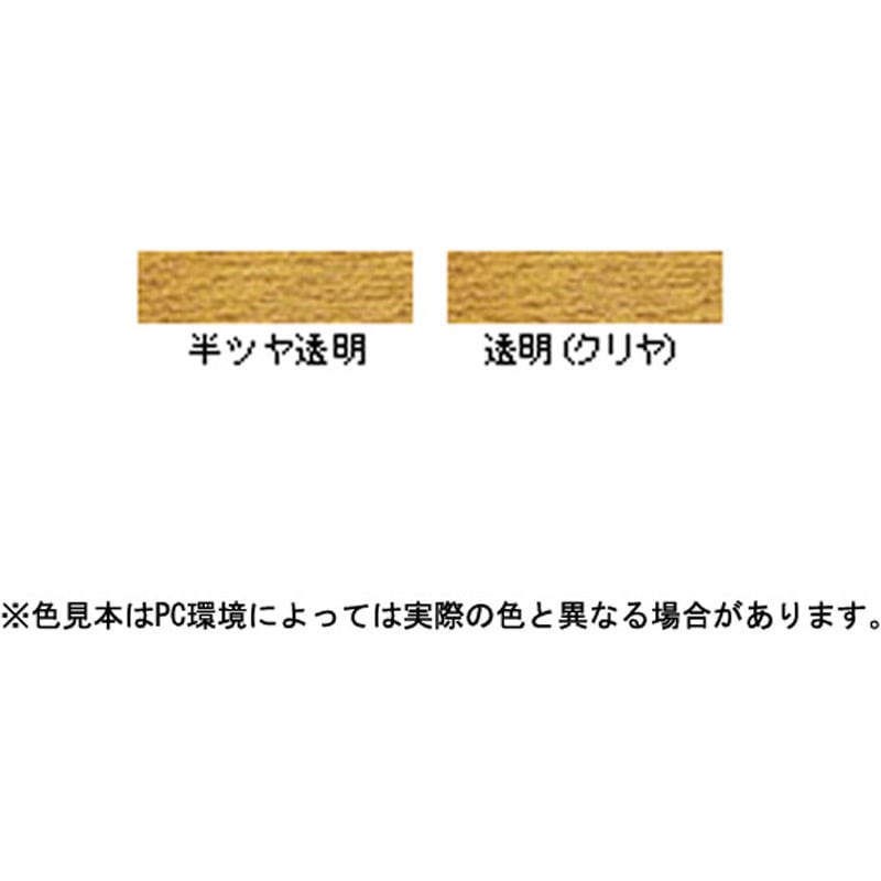 油性超耐久屋外用ニススプレー アサヒペン 半ツヤ透明色 1本(300mL