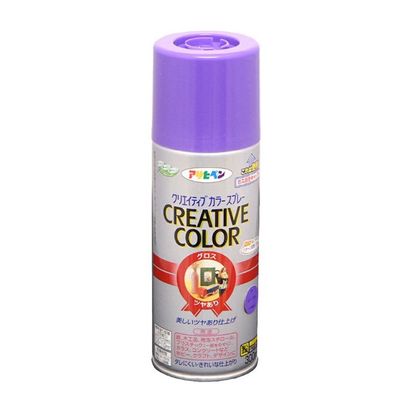 71 クリエイティブカラースプレー グロス(ツヤあり) アサヒペン 油性