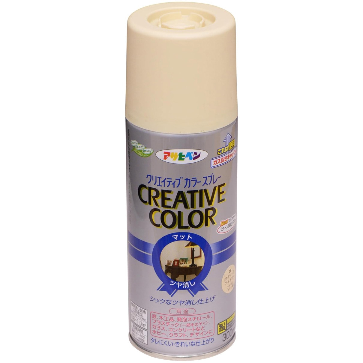 28 クリエイティブカラースプレー アサヒペン 屋内外兼用 油性 つや消
