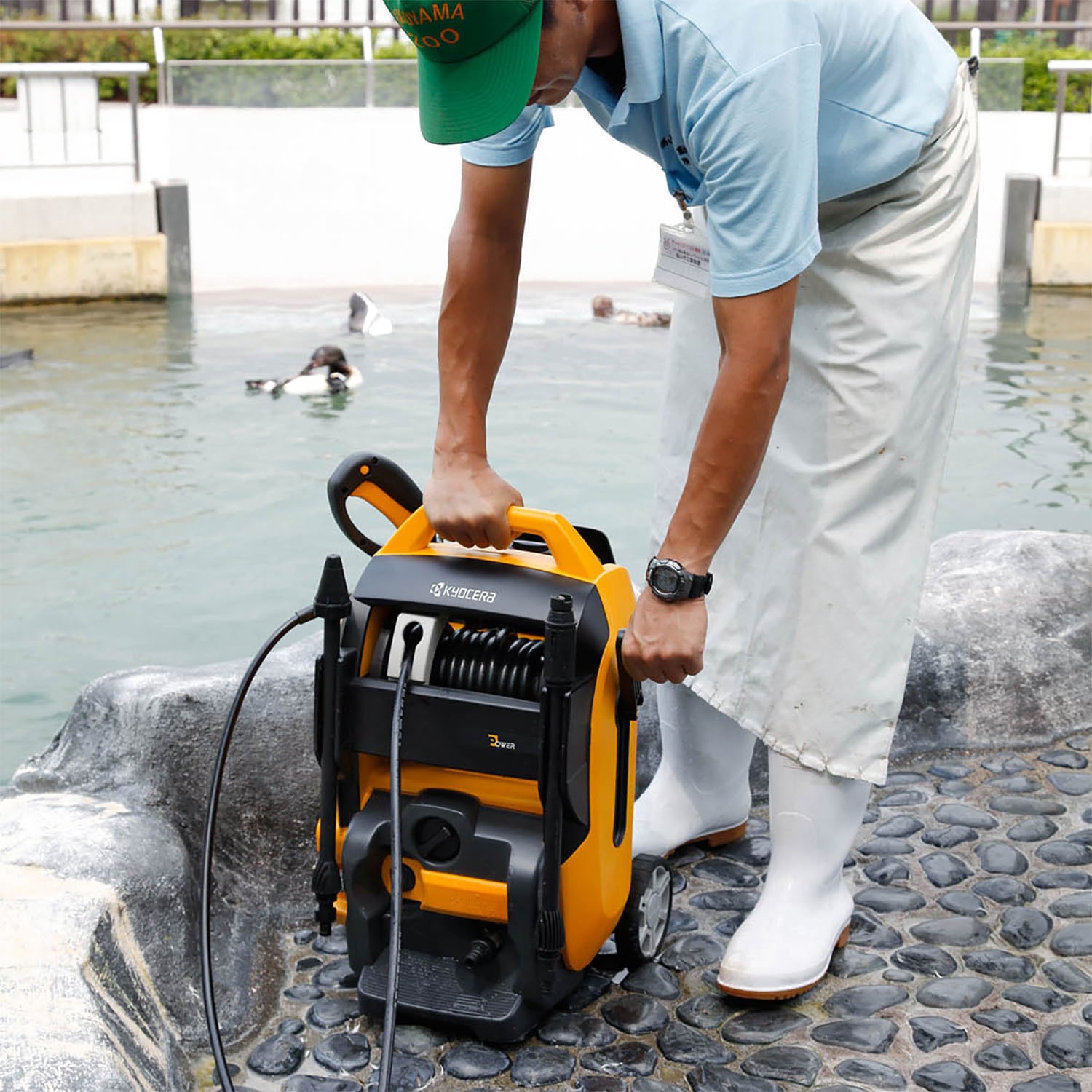 家庭用高压洗净機 AJP-2100GQ(50HZ) 高圧洗浄機 京セラインダストリアルツールズ