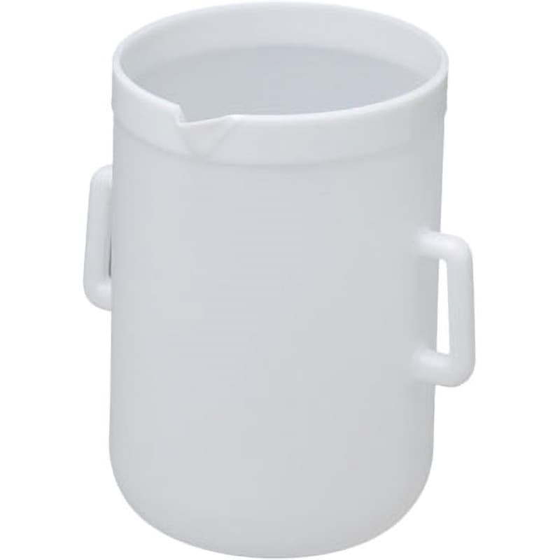 No.0520 ポリ両手付ビーカー 瑞穂化成工業 30L  1個