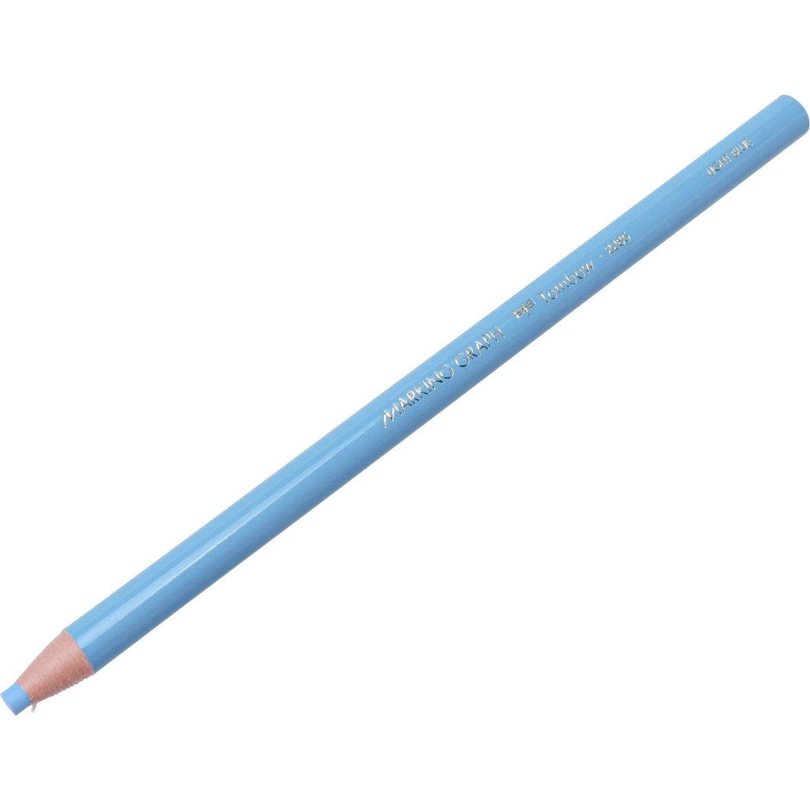 トンボ鉛筆 色鉛筆 紙巻き マーキンググラフ 黒 1ダース 2285-33 - 筆記具
