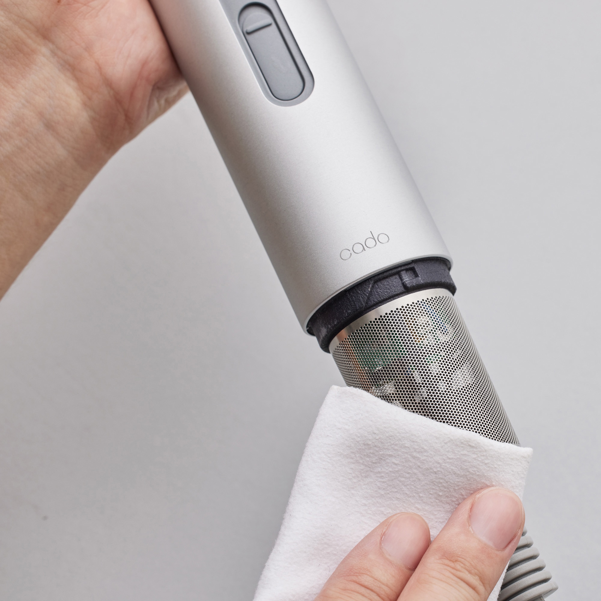 BD-S1N-WH スティック型ヘアドライヤー baton cado 消費電力800(高温