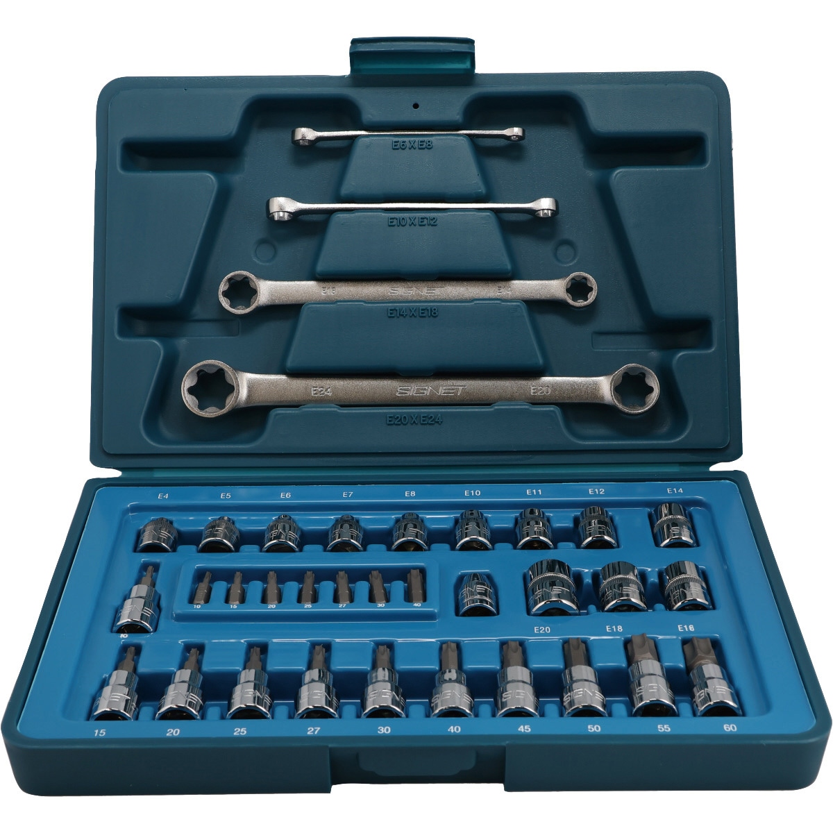 s33.1.30.eightmanさん専用セット 12835 3/8SQ ヘクスローブソケットセット 1セット SIGNET(シグネット