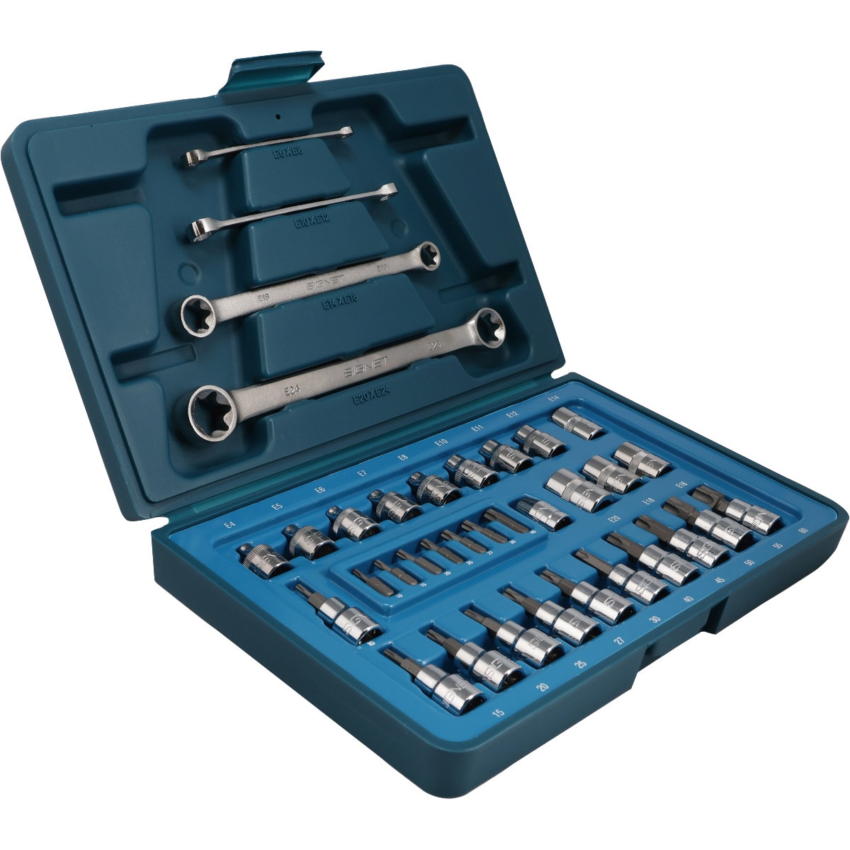 12835 3/8SQ ヘクスローブソケットセット 1セット SIGNET(シグネット