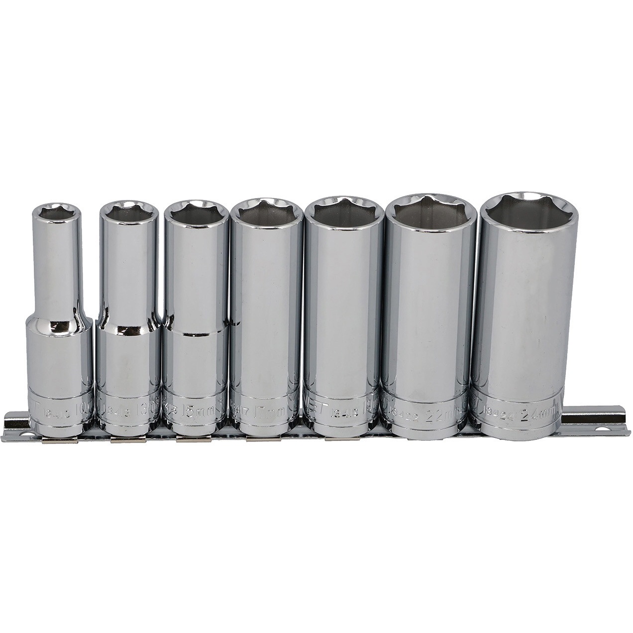 13437 1/2DR ディープソケットセット ホルダー付 SIGNET(シグネット) 穴角6角