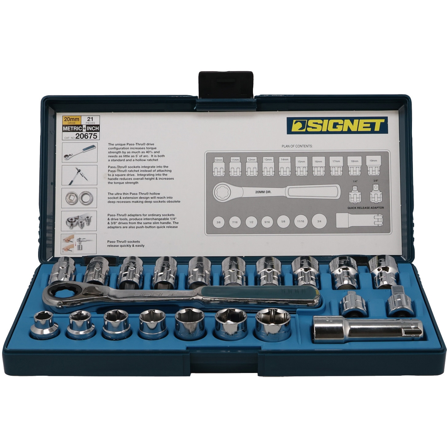 20675 ボルテックスソケットセット 1セット SIGNET(シグネット) 【通販