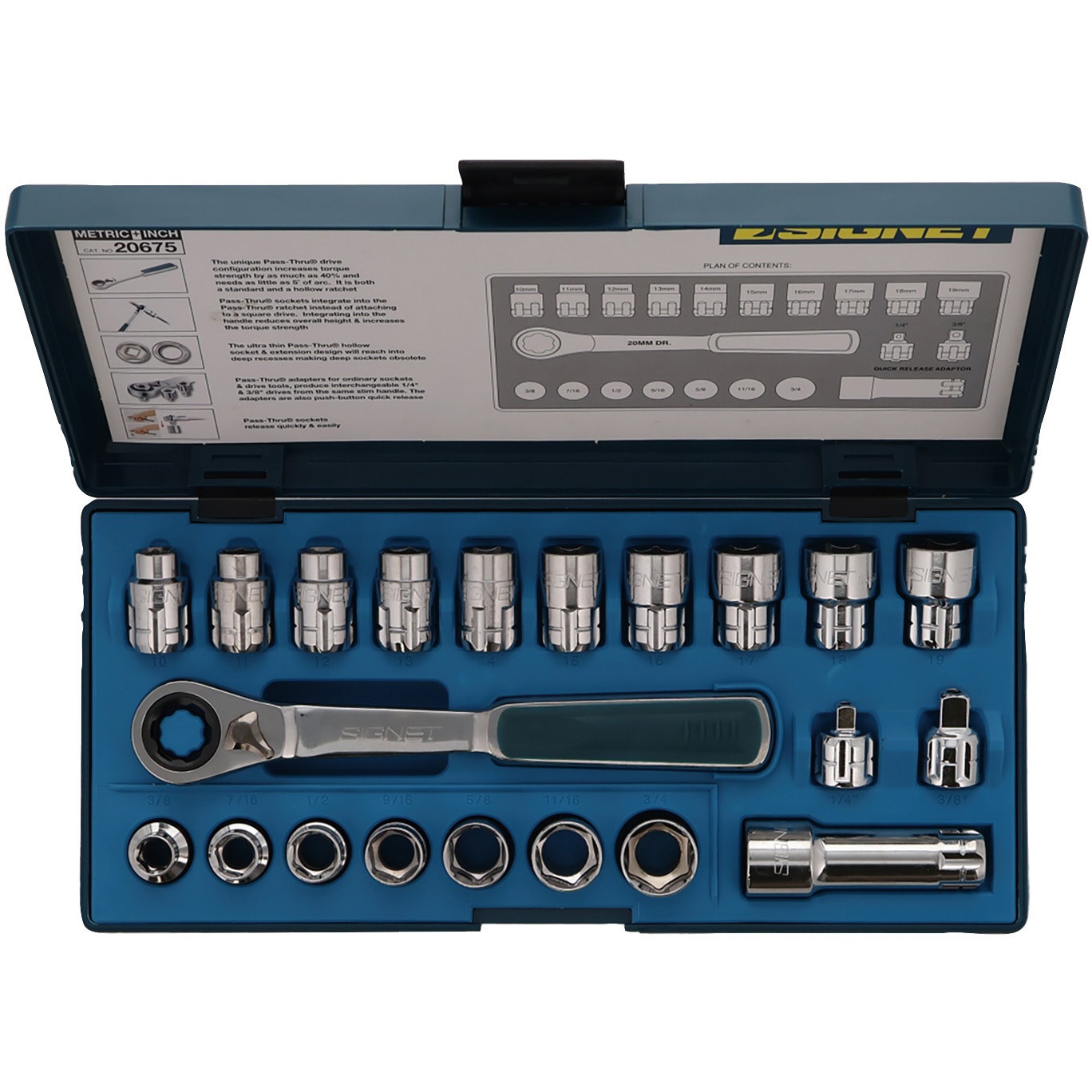 のの　ex1,C 2セット 20675 ボルテックスソケットセット 1セット SIGNET(シグネット) 【通販