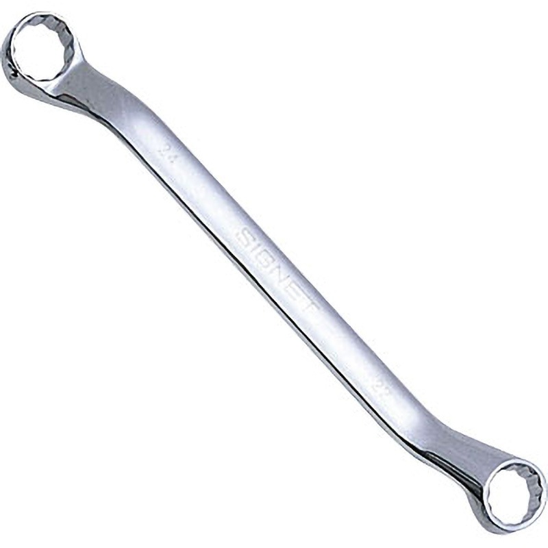 メガネレンチ45° SIGNET(シグネット) 両口めがねレンチ 【通販モノタロウ】