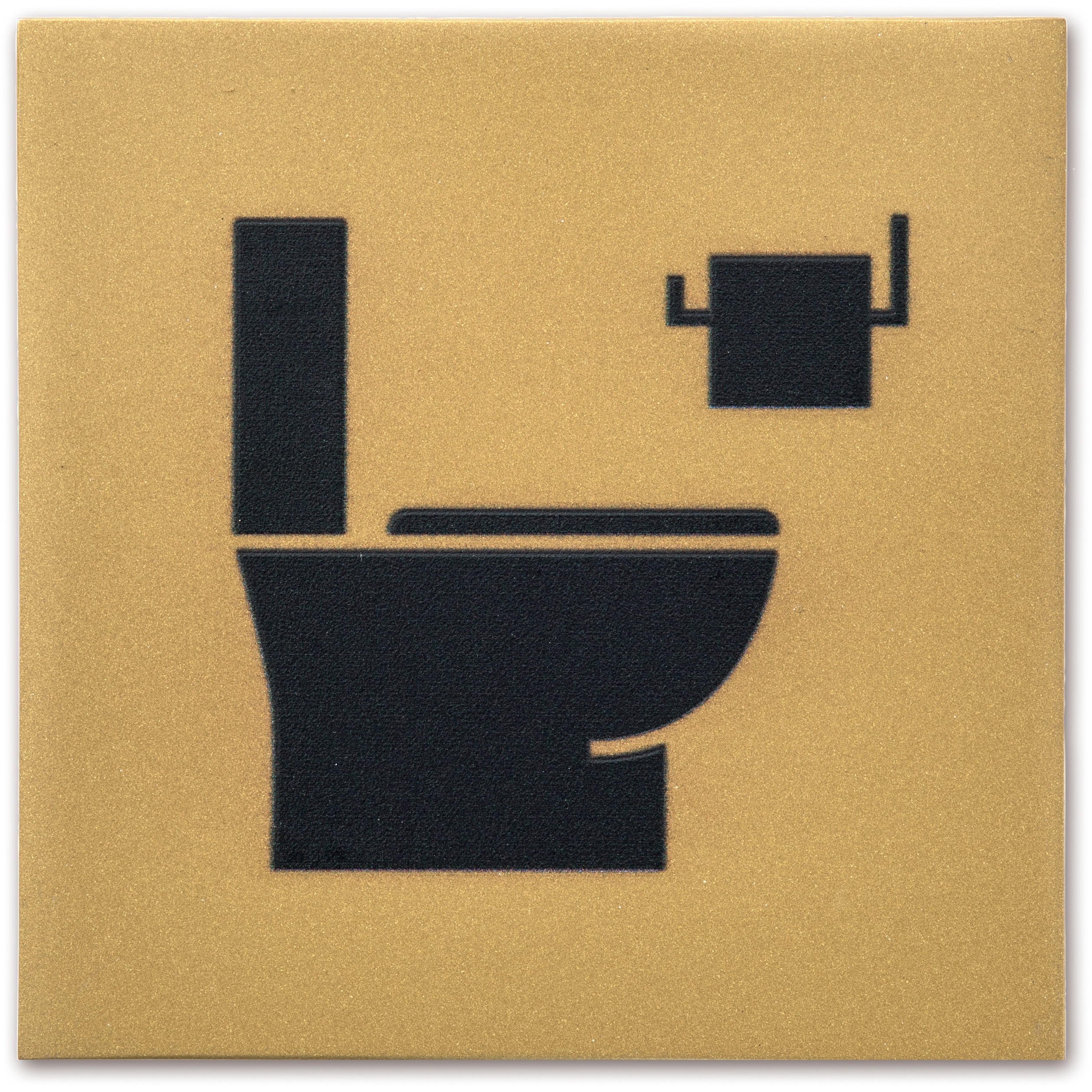 64029 ピクトグラムサイン ポッシュリビング 文字内容TOILET