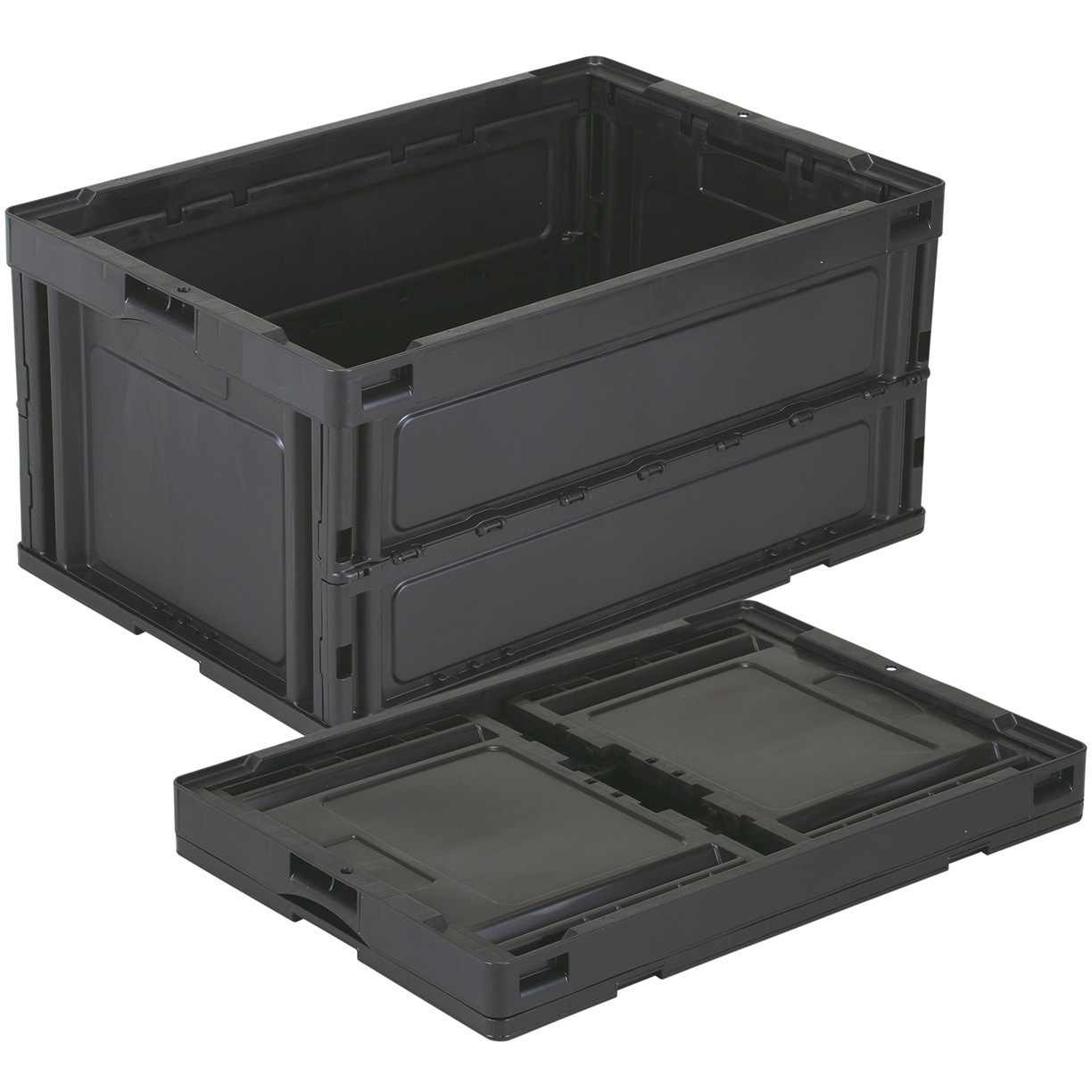 ACCX571 CB-S76NR(リサイクル) 岐阜プラスチック工業 容量74L ブラック