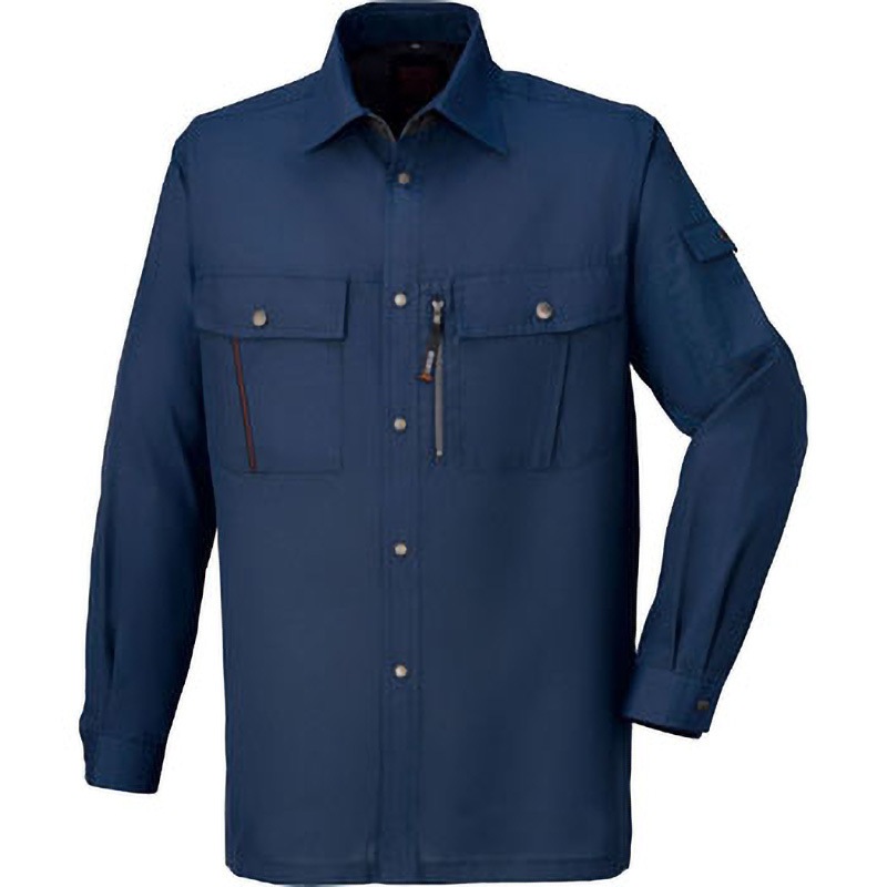 40404 Kansai 長袖シャツ 40404 大川被服 サイズSS着丈68cm