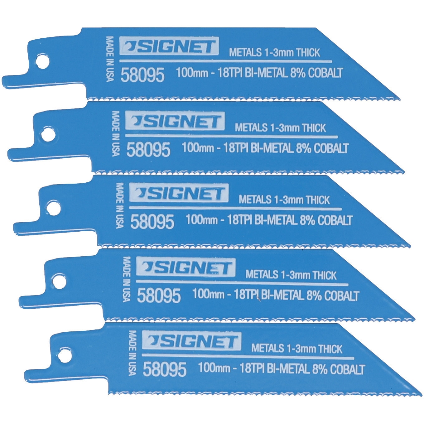 58095 セーバーソーブレード SIGNET(シグネット) 山数18T 入数5枚 全長