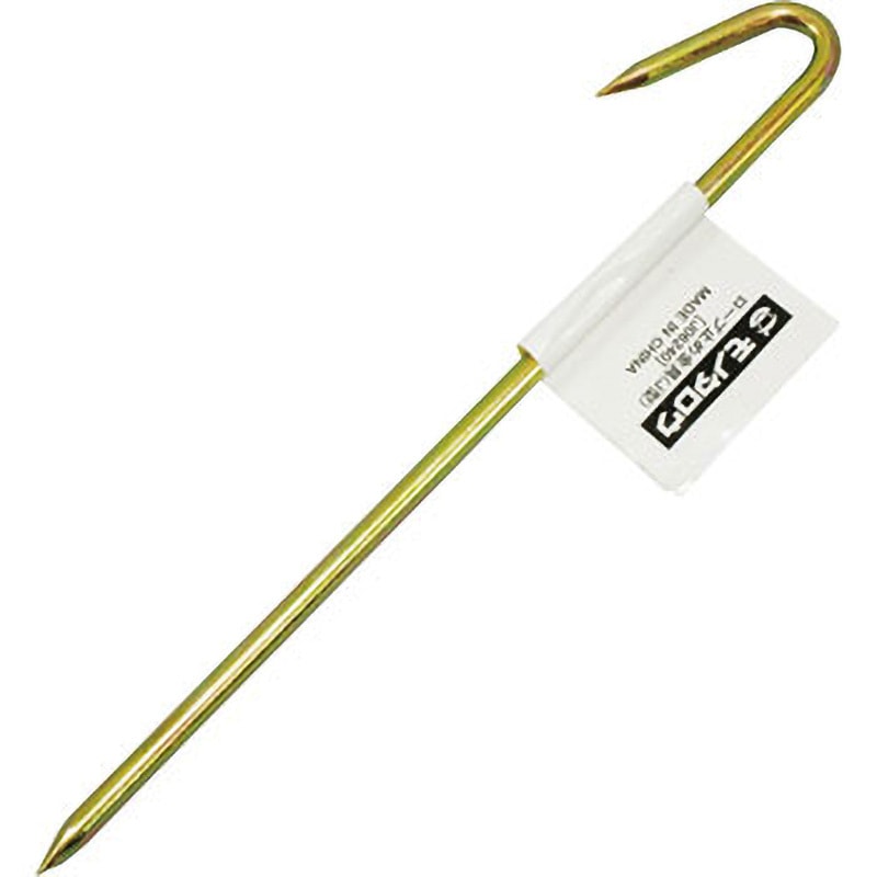 240 金具 ロープ止め用 J型 1箱(100本) モノタロウ 【通販モノタロウ】
