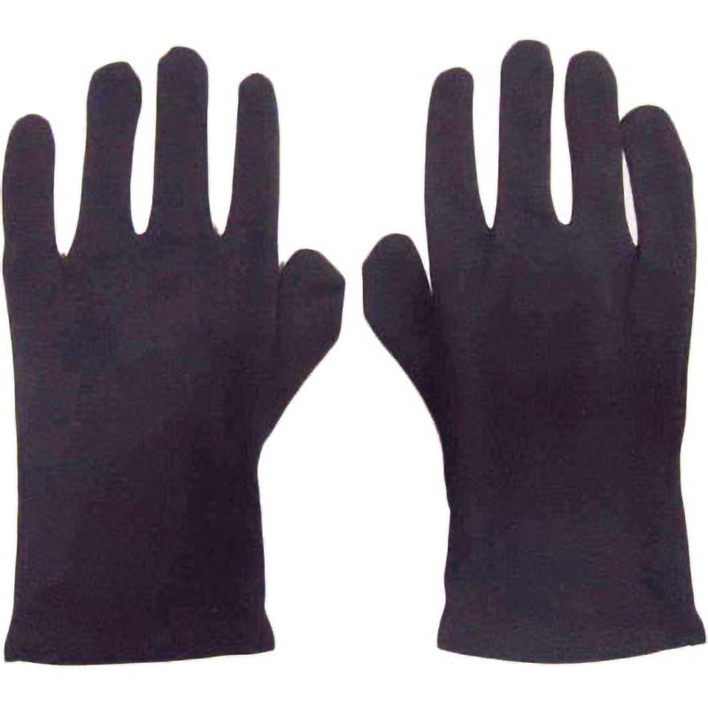 スムス手マチナシブラック Star Field(星野商店) スムス手袋 (綿