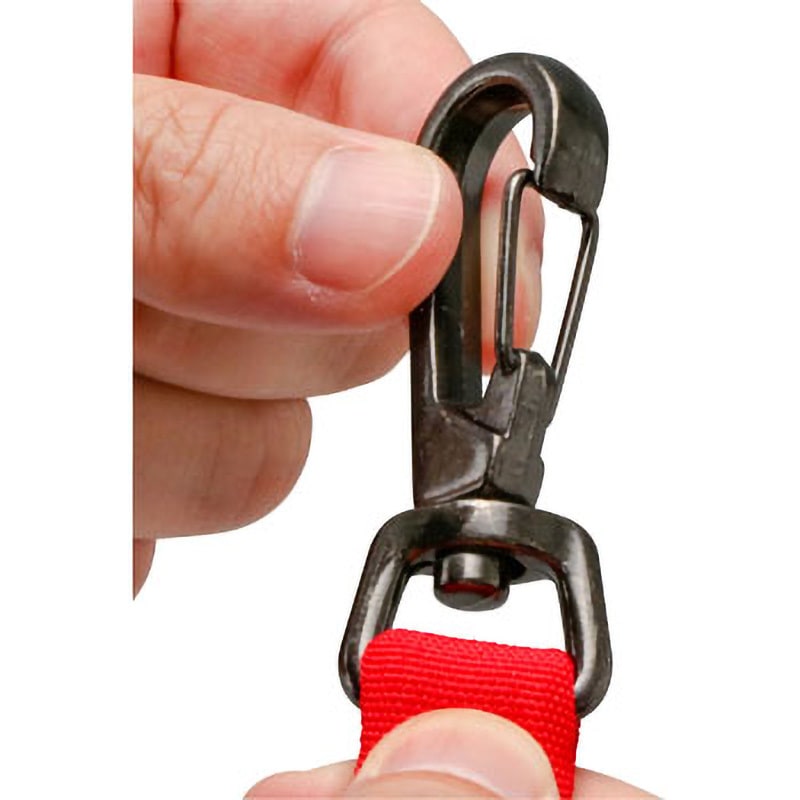 セイフティコード 布製 モノタロウ 使用荷重3以下kg レッド色 自然長