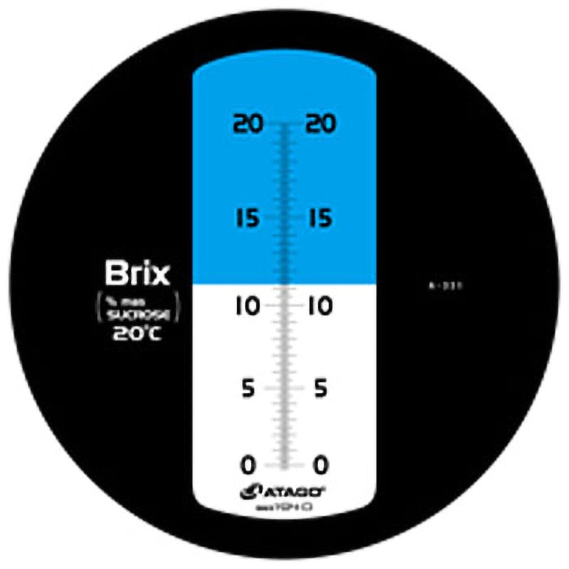 MASTER Tシリーズ 手持屈折計(ボティ/樹脂製) アタゴ 手持ち式