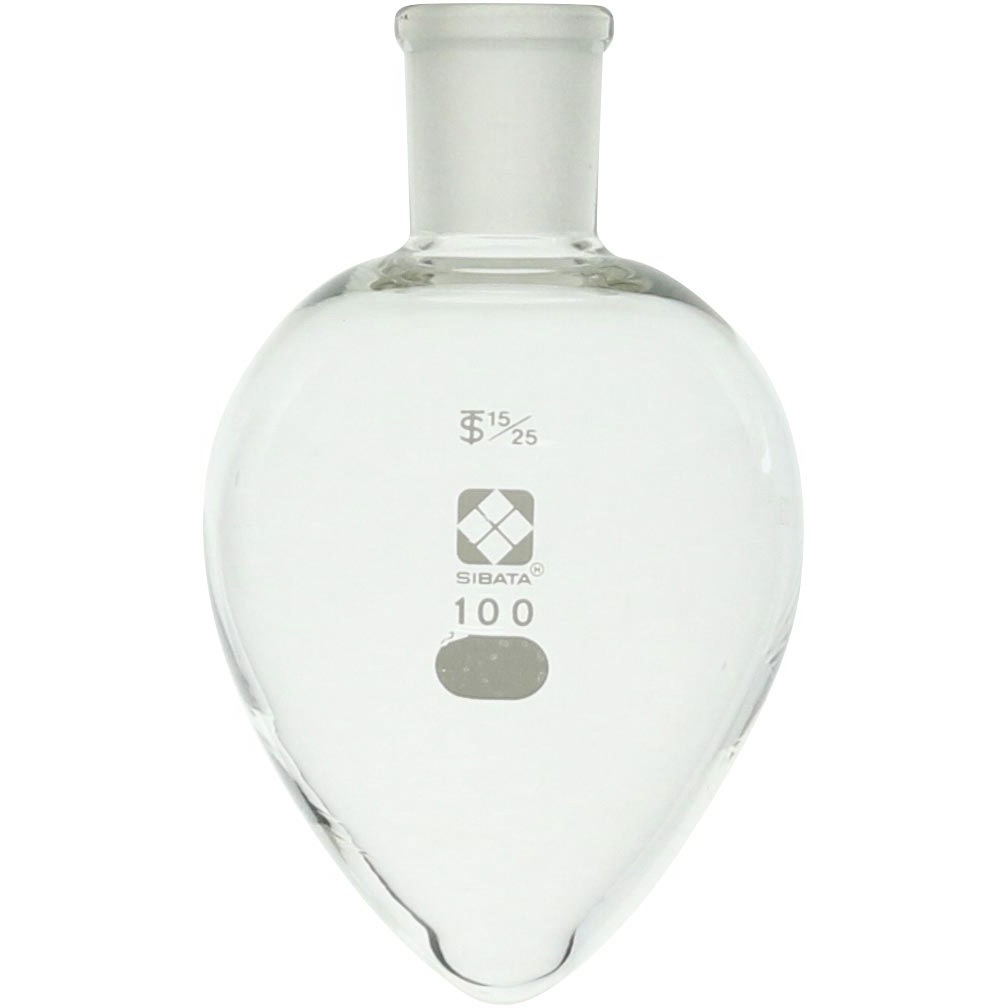 005410-15100 共通摺合梨形フラスコ SIBATA(柴田科学) 100mL   005410-15100
