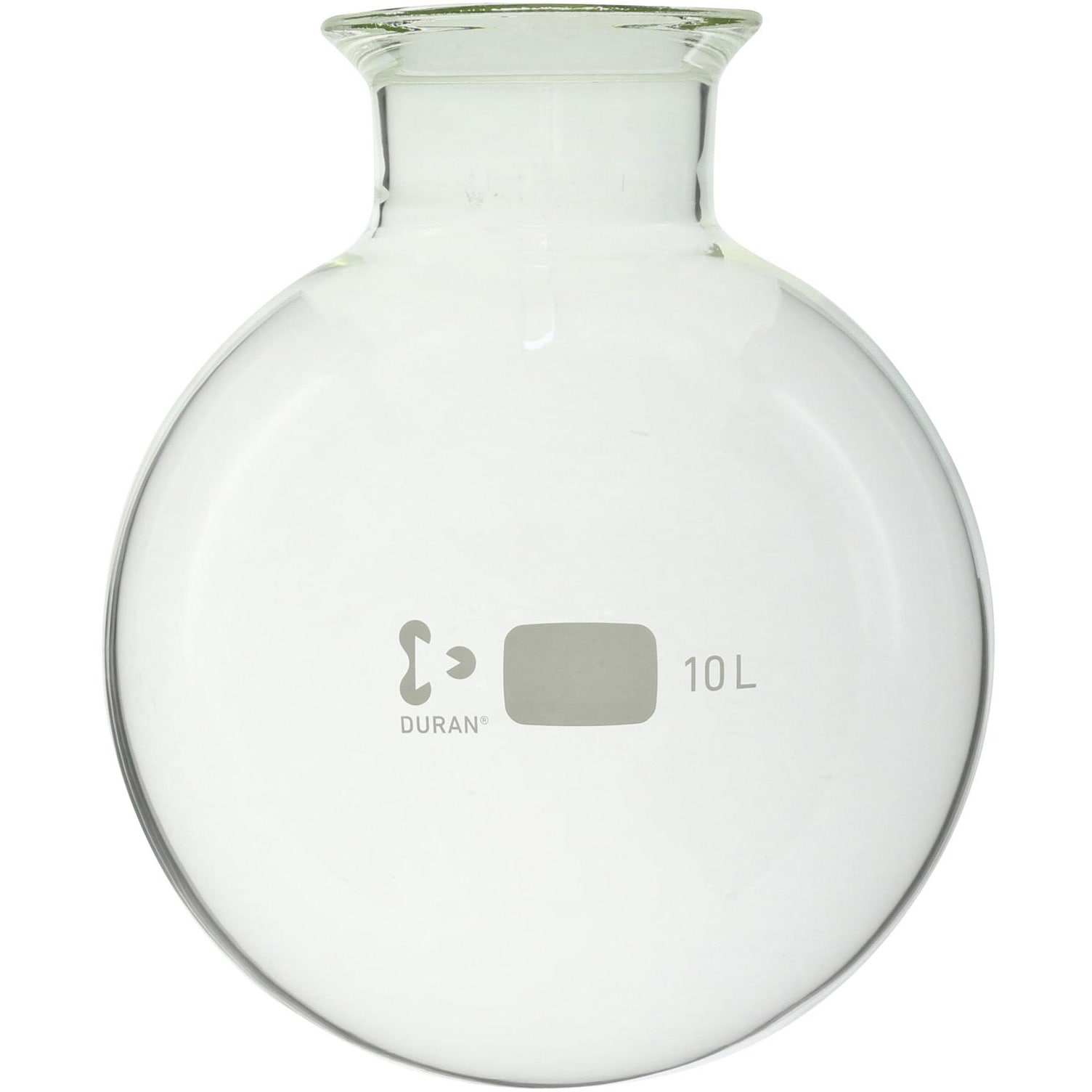 005560-10000 セパラブルフラスコ 丸形 バンド式(SCHOTTタイプ) 100mm 1個 DURAN 【通販モノタロウ】