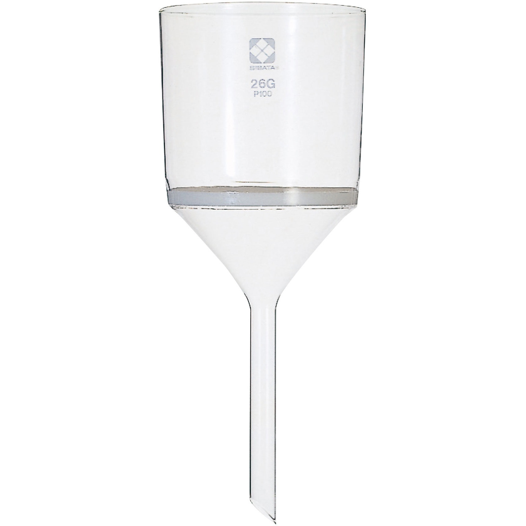 013110-26100 ガラスろ過器 26G ブフナロート形 SIBATA(柴田科学) 容量750mL ろ過板直径110mm  013110-26100