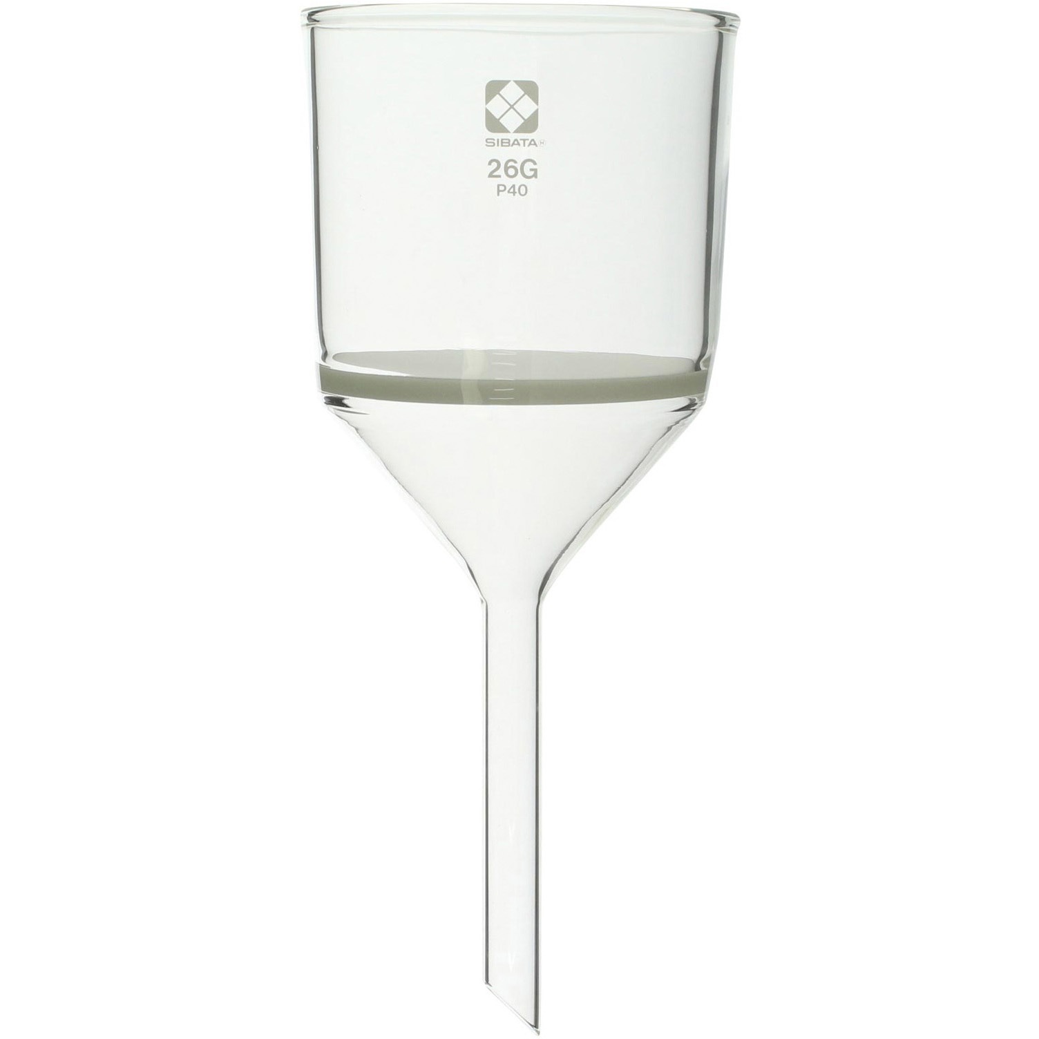 013110-2640 ガラスろ過器 26G ブフナロート形 SIBATA(柴田科学) 容量750mL ろ過板直径110mm  013110-2640