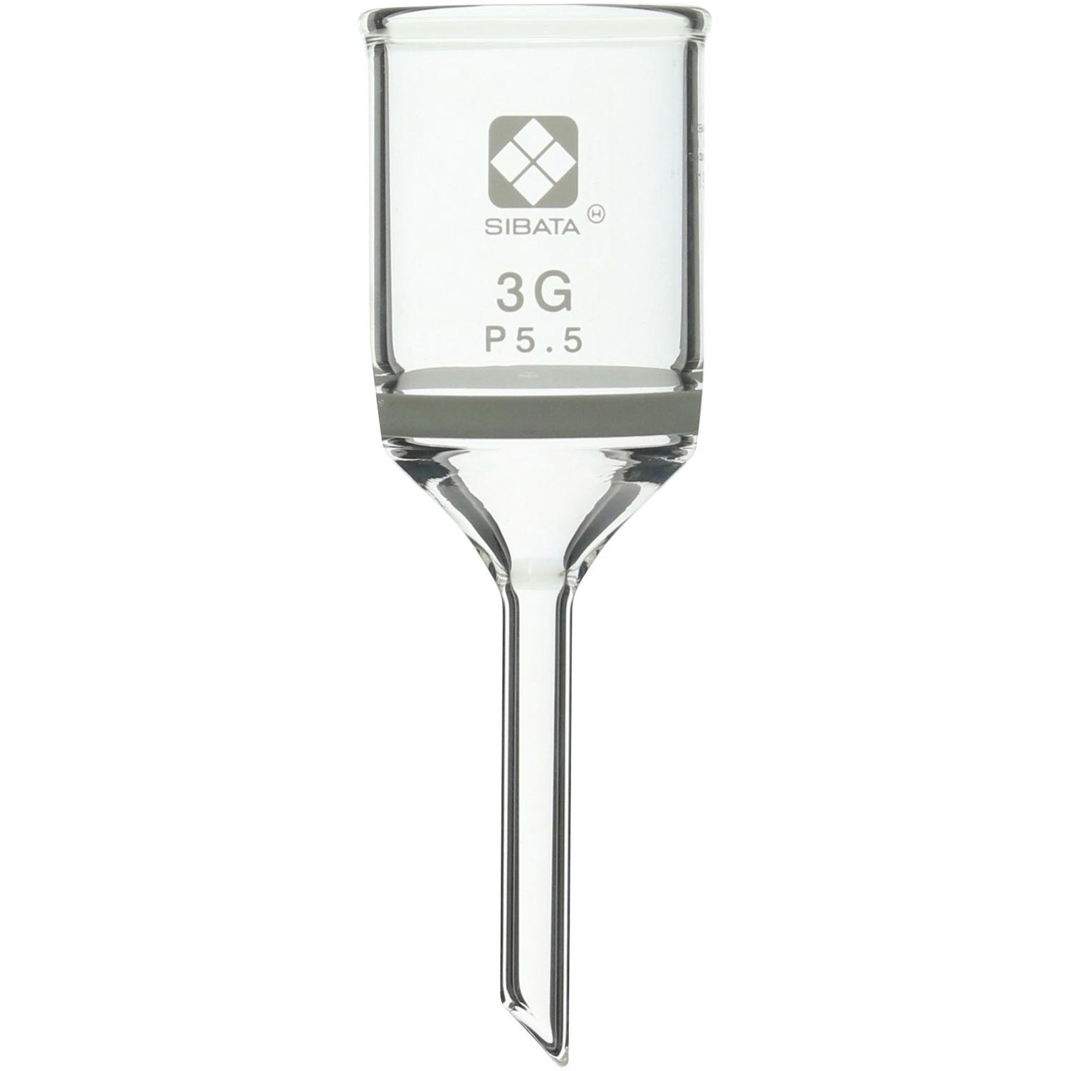 013110-35A ガラスろ過器円筒ロート形 3G SIBATA(柴田科学) 容量30mL ろ過板直径34mm 1箱(3個) 013110-35A