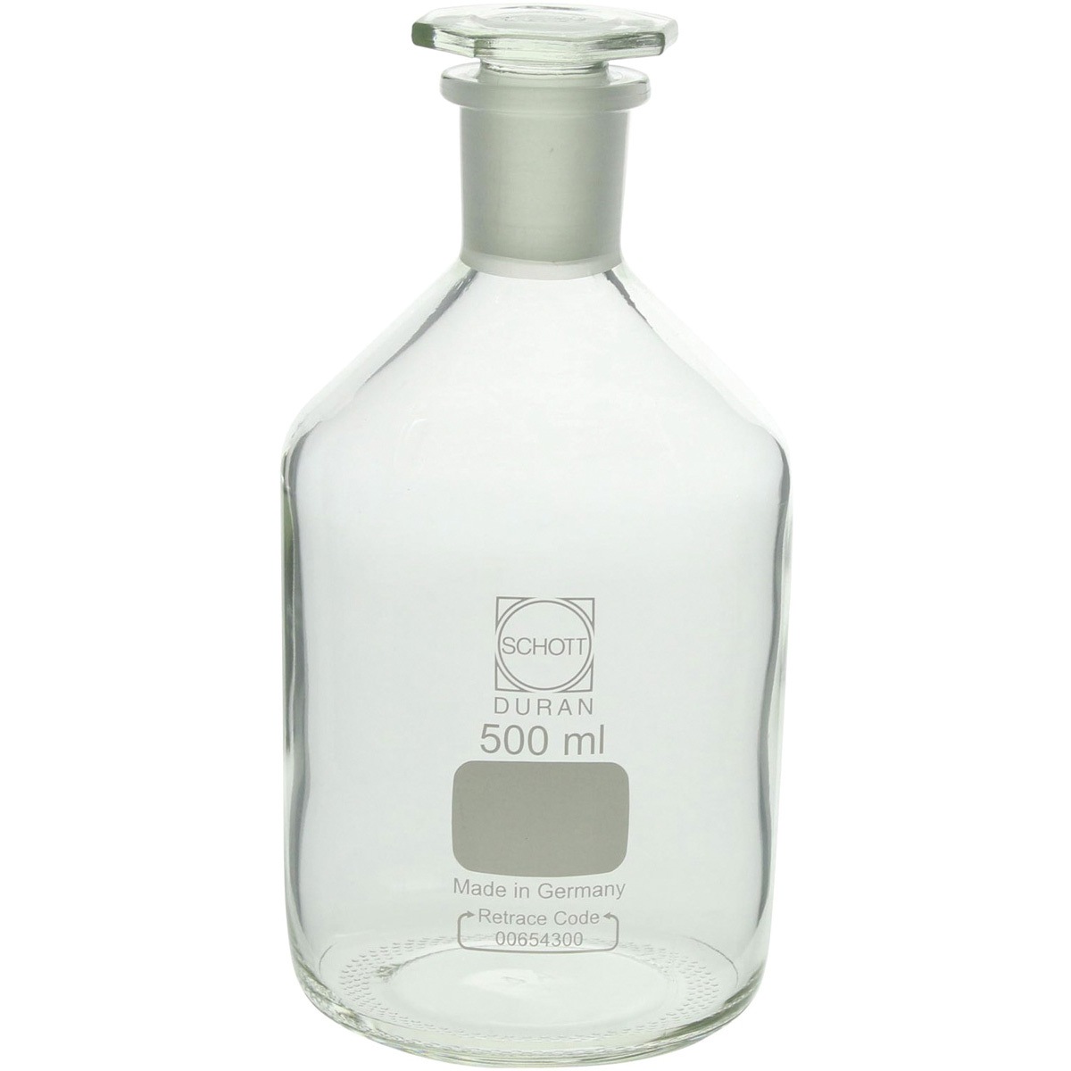 017030-5001A 試薬びん DURAN DURAN 500mL  1箱(10個) 017030-5001A