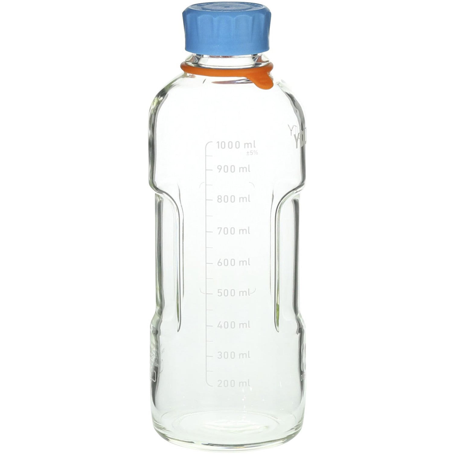 017310-1000A ユーティリティーねじ口びん 水キャップ付 DURAN 1000mL  1箱(4個)