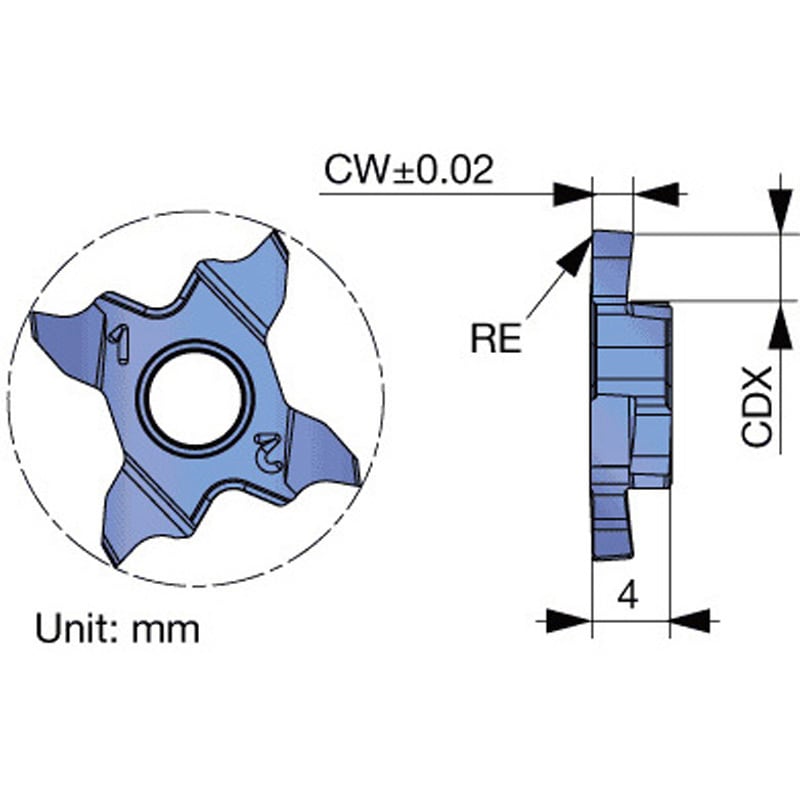 タンガロイ TCG18R175-010:AH7025  直送 代引不可 TCG18R／L TCG18R175010:AH7025 タンガロイ TCG18R&frasl;L TCG18R185-020:AH7025 1セット(5個)（直送品