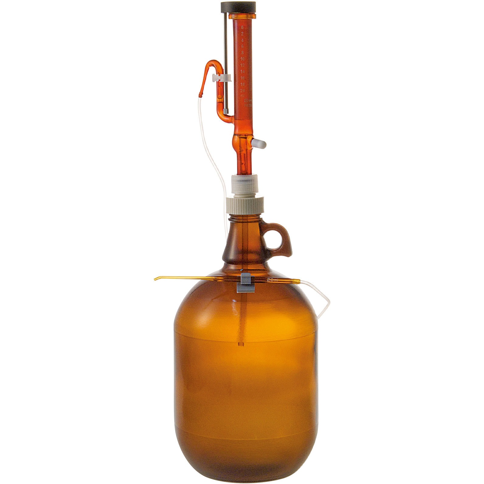 025120-20 分注器リビューレット茶褐色 SIBATA(柴田科学) 分注範囲2～20mL  1個 025120-20