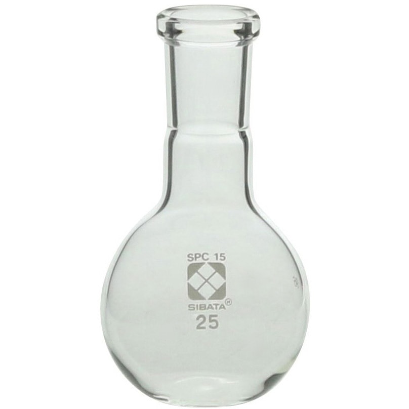 030110-1525 SPC平底フラスコ SIBATA(柴田科学) 25mL   030110-1525
