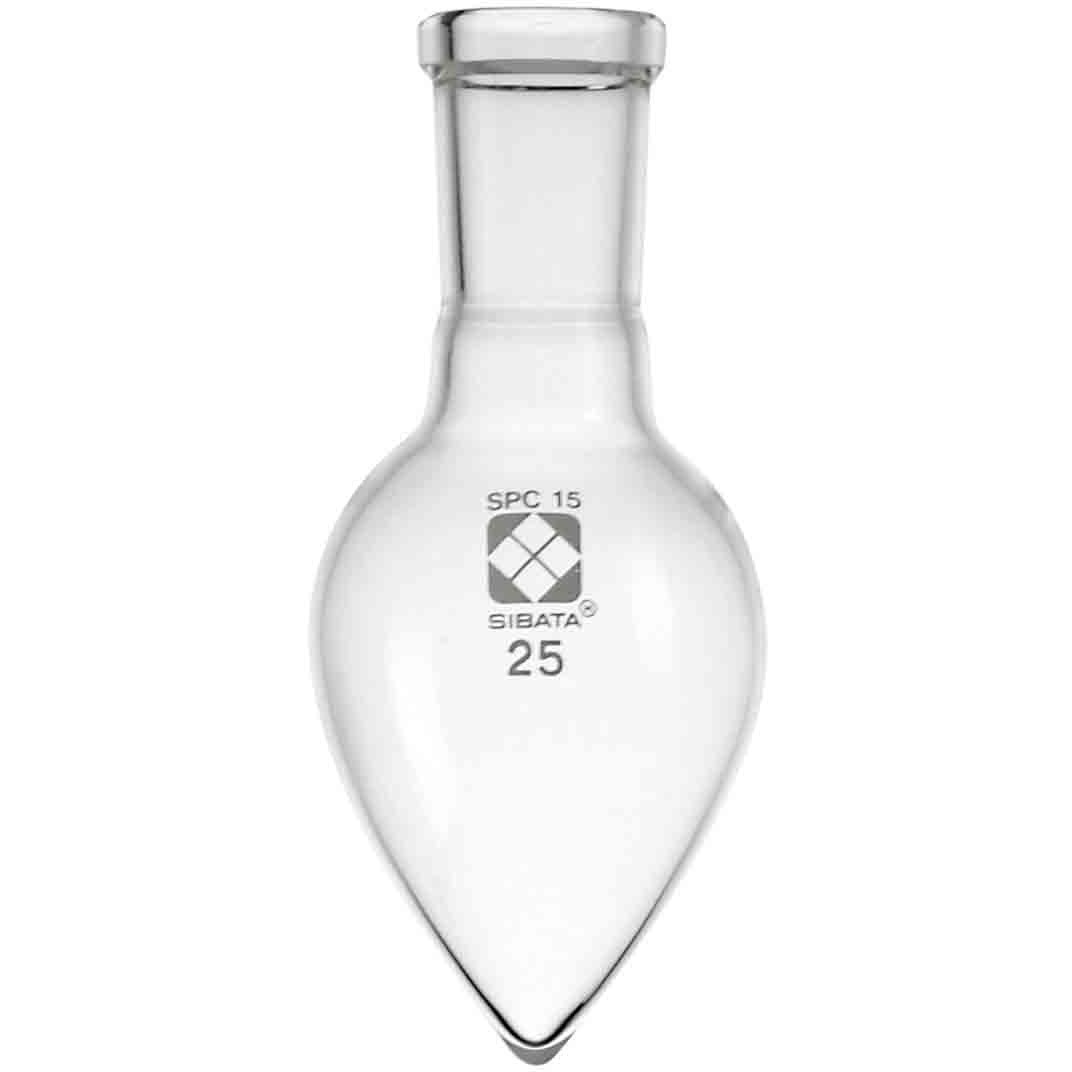 030130-152500 SPC剣先梨形フラスコ SIBATA(柴田科学) 25mL   030130-152500