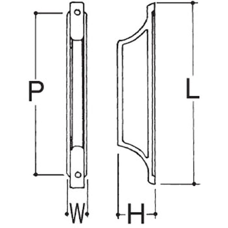 シンプルハンドル MIZUKAMI(水上) 取手