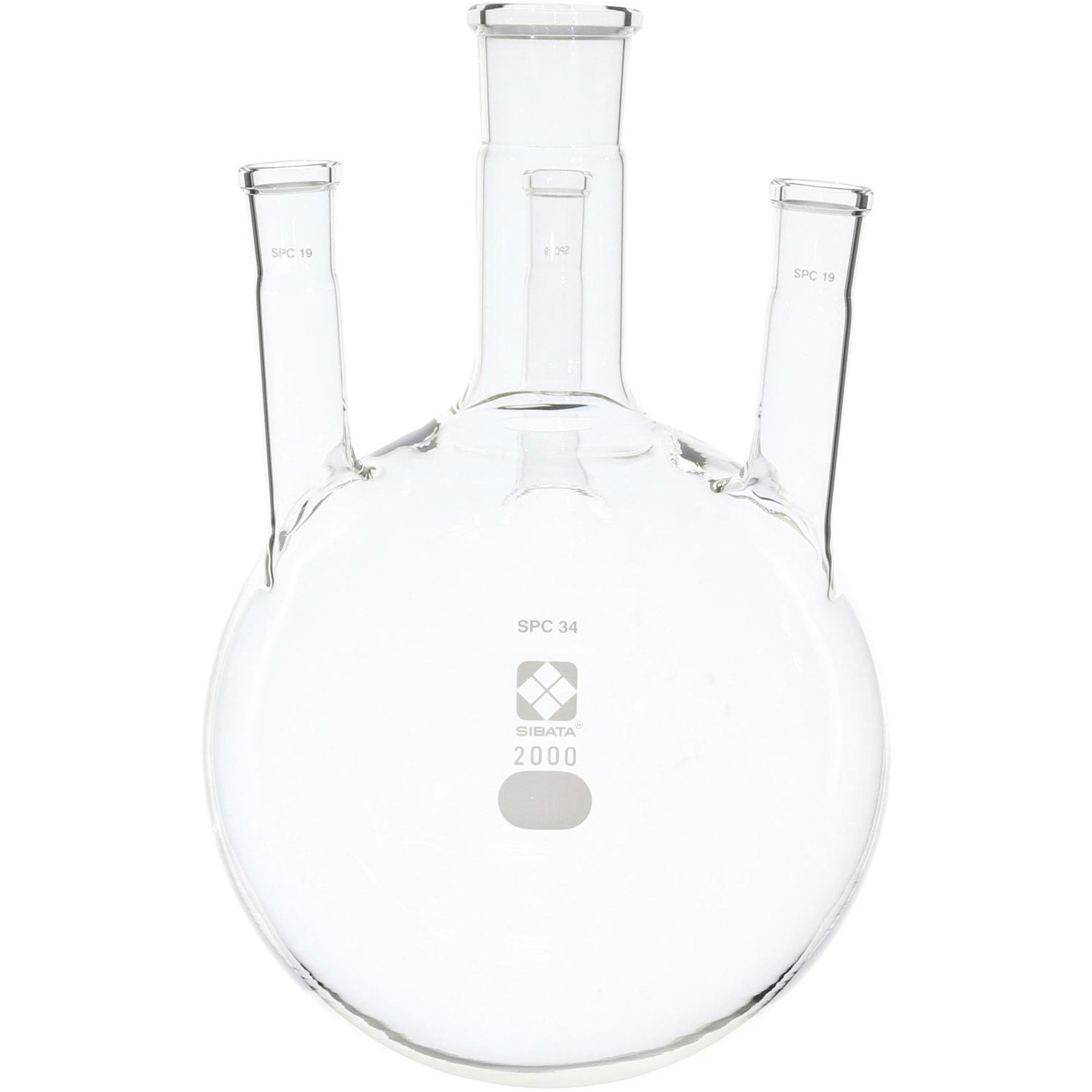 030180-342 SPC四口丸底フラスコ SIBATA(柴田科学) 2000mL   030180-342 26,625円