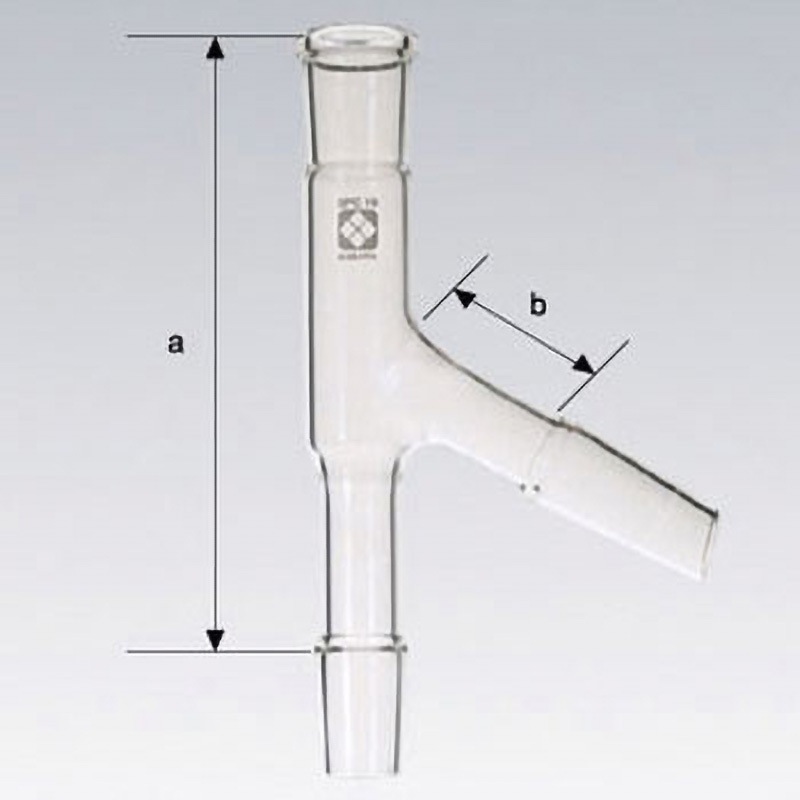 030400-1929 SPC連結管 枝管付 SIBATA(柴田科学) 角度60°
