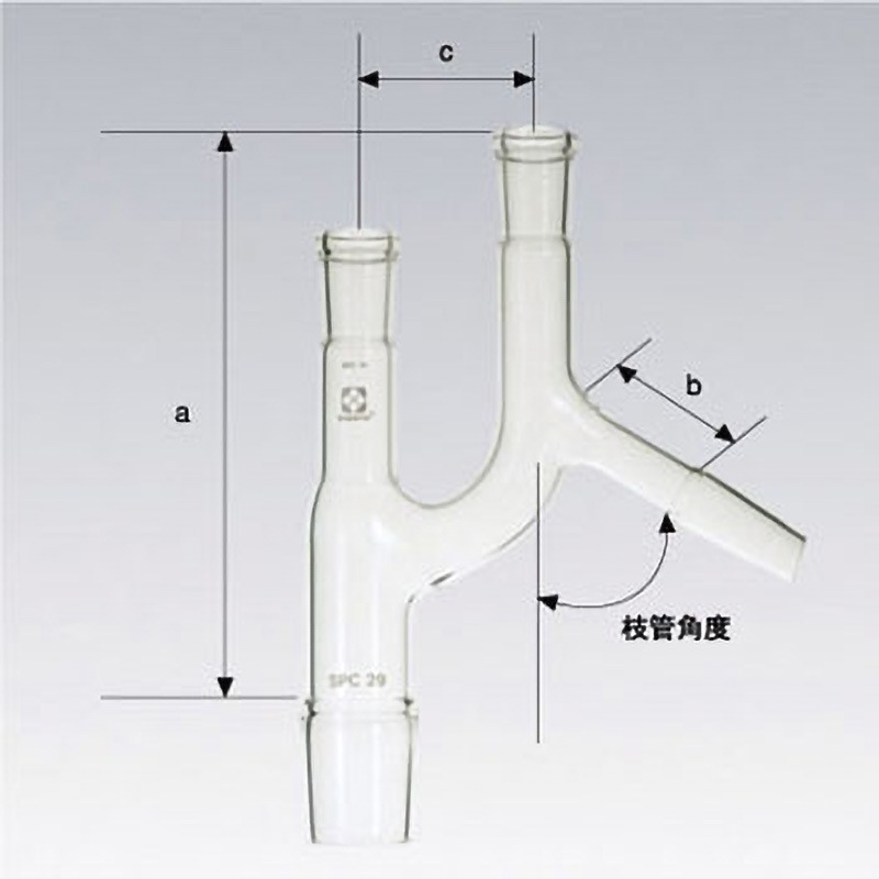 030440-01515 SPC連結管 クライゼン形 SIBATA(柴田科学) 角度60° 10,786円