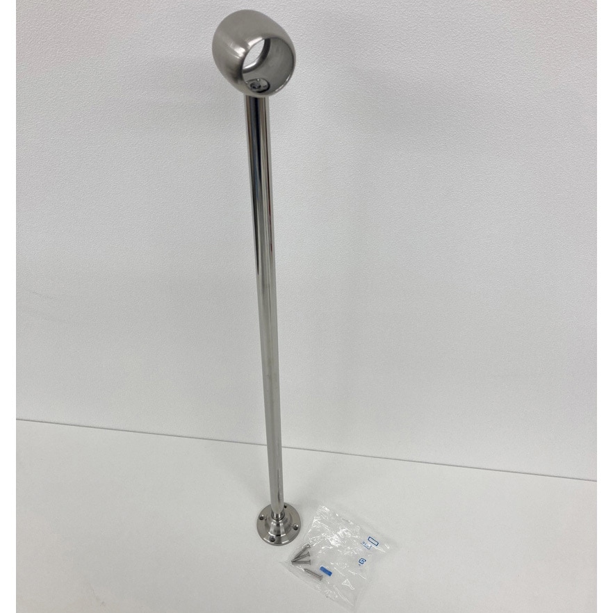 ステンレス D型ロングブラケット MIZUKAMI(水上) パイプブラケット