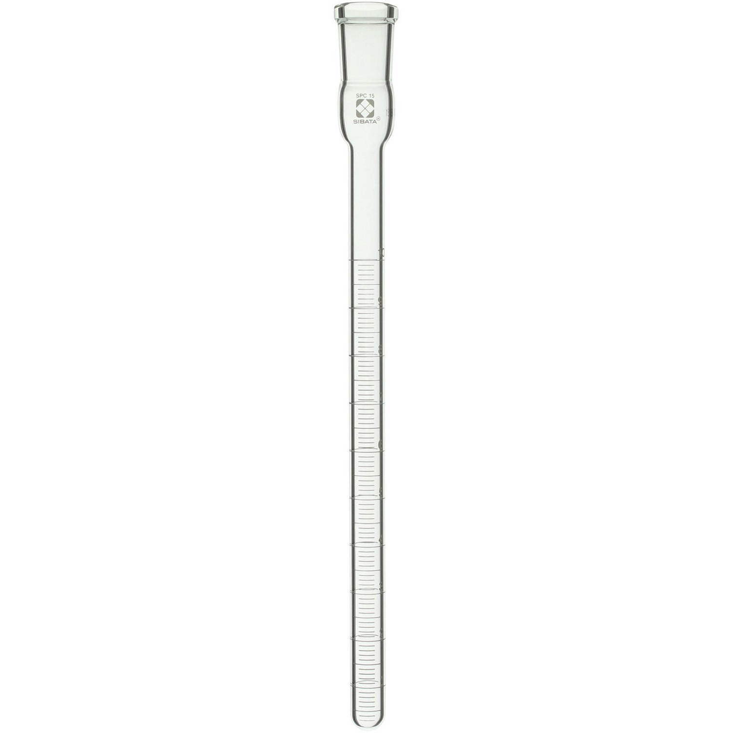 030880-1015 SPC受器 目盛付 SIBATA(柴田科学) 10mL 長さ240mm  030880-1015