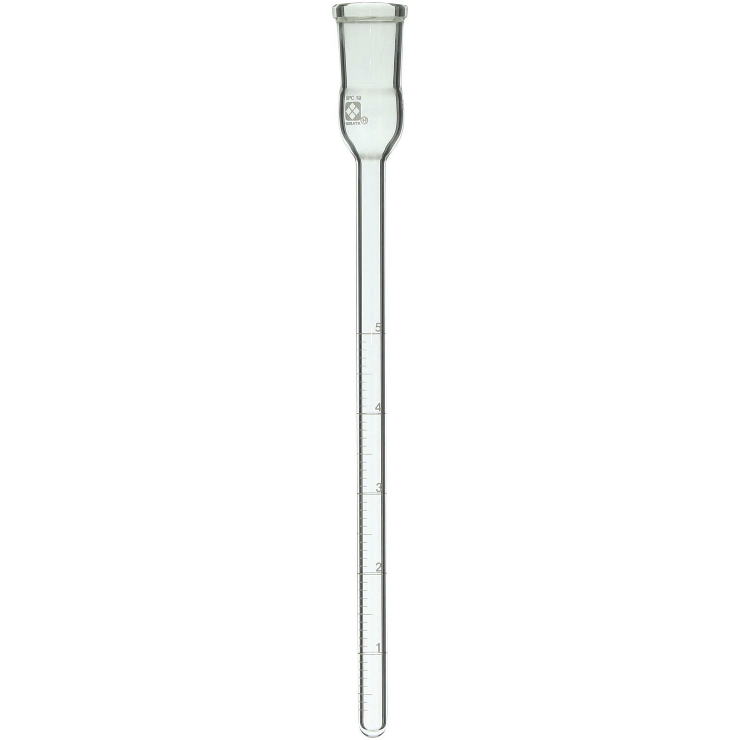030880-519 SPC受器 目盛付 SIBATA(柴田科学) 5mL 長さ240mm  030880-519