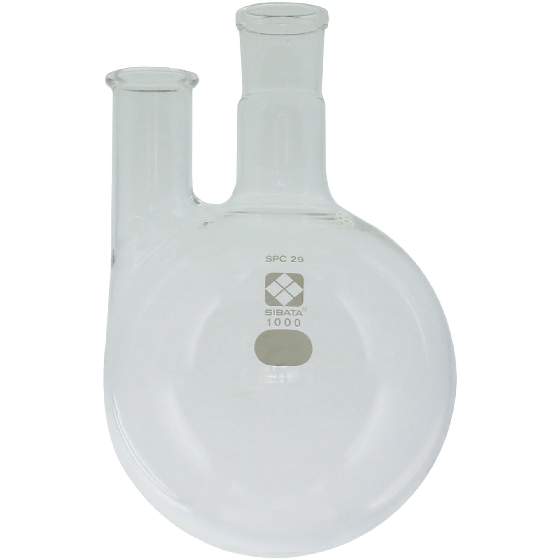 031100-291 SPC二口丸底フラスコ SIBATA(柴田科学) 1000mL
